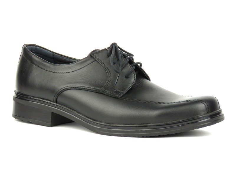 Babris 4217 Herren-Lederschuhe, schwarz