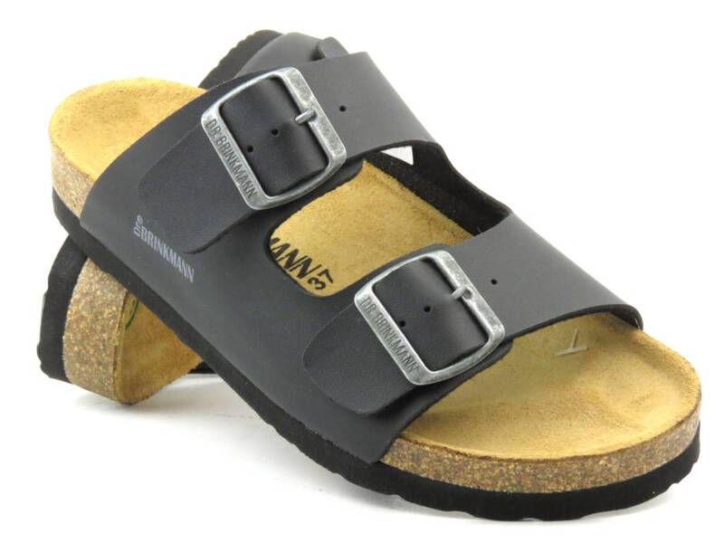 Bequeme klassische Damen-Flip-Flops - Brinkmann 600275-1, schwarz