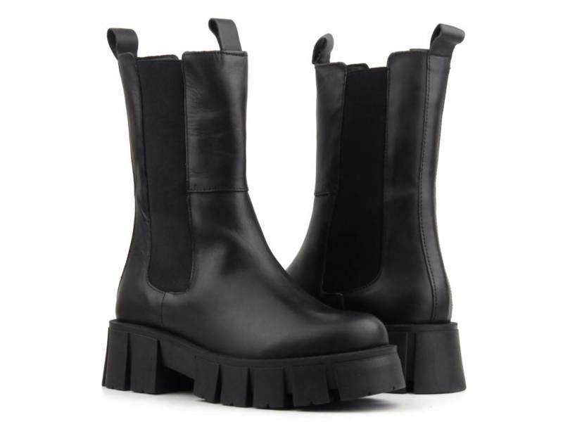 Damen-Chelsea-Stiefel, Arbeiter – VENEZIA 9335191, schwarz