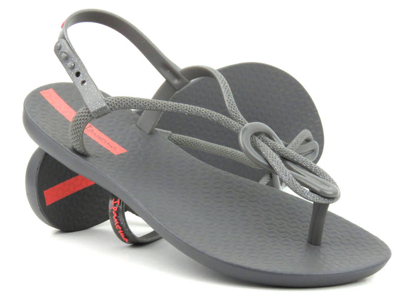 Damen-Flip-Flop-Sandalen – Ipanema 83247, grau