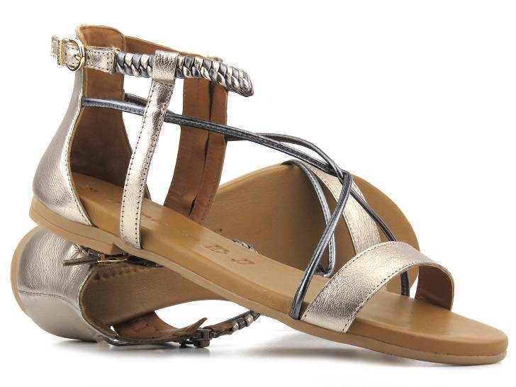 Damen-Gladiator-Sandalen aus Leder - Tamaris 28043