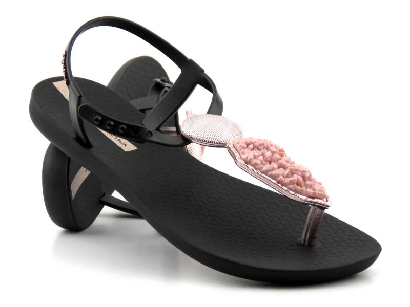 Damen-Gummisandalen, Flip-Flops - IPANEMA 26678, schwarz