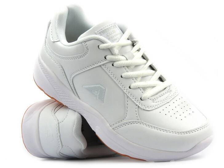Damen-Sportschuhe, American Club HA52/24 Sneakers, weiß