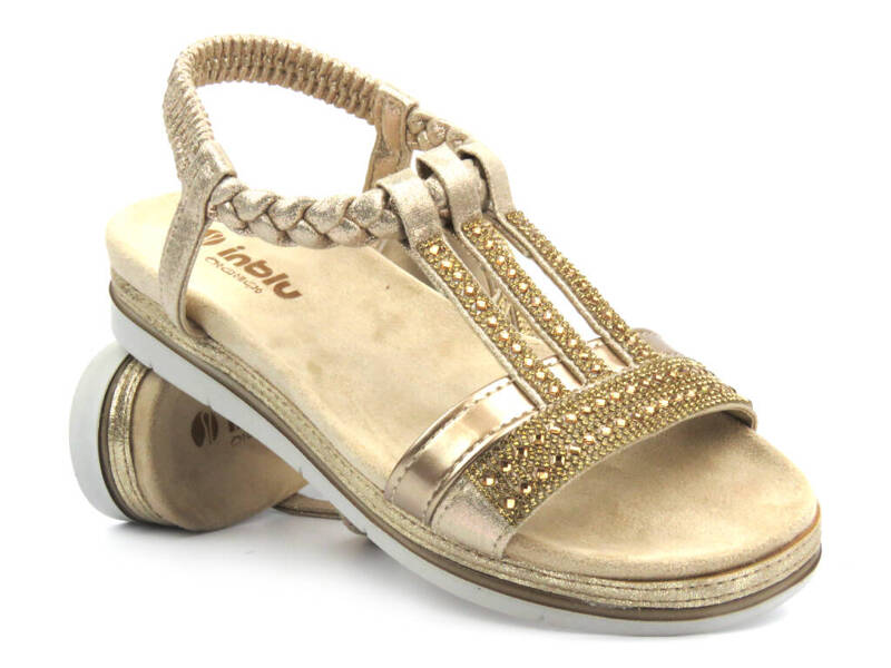 Damensandalen - INBLU SA-46, Gold