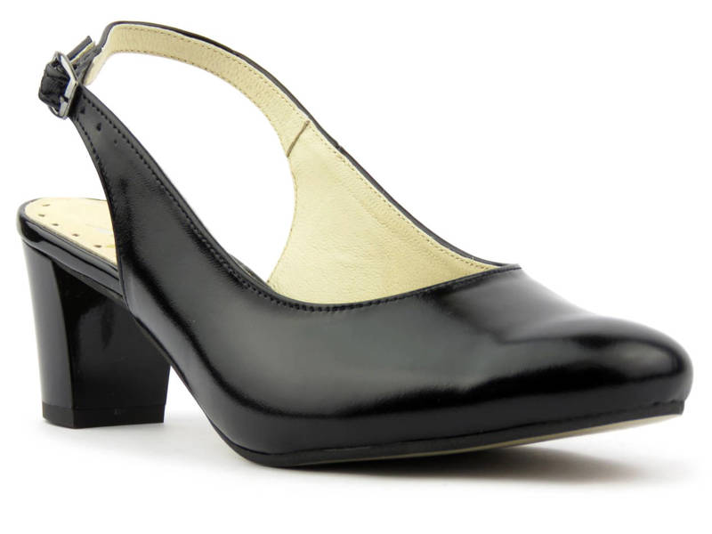 Elegante Damen-Sandalen mit hohen Absätzen - Agxbut 482, schwarz