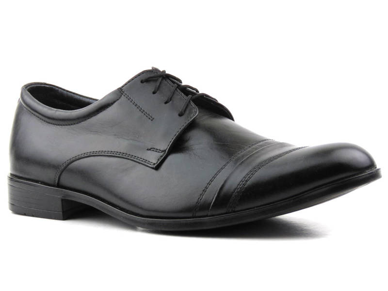 Elegante Herrenschuhe - MOSKŁA TR-3-A, schwarz