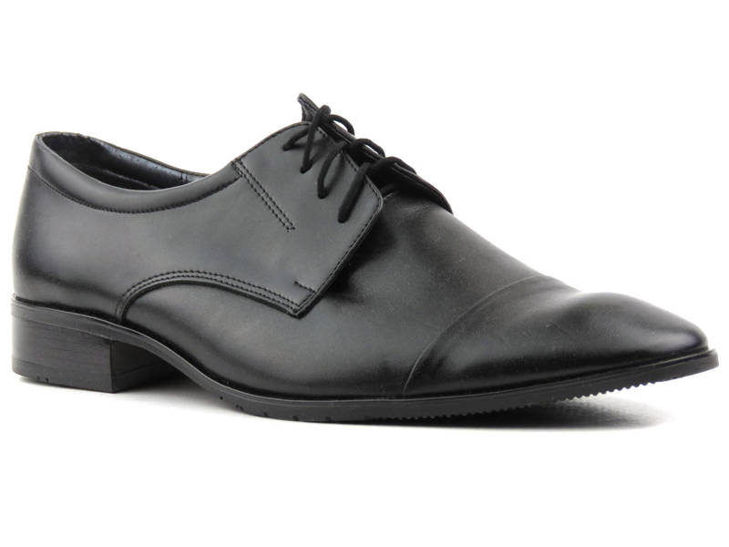 Elegante Herrenschuhe Moskała (Rossi) 452, schwarz