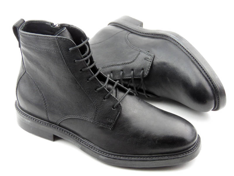 Elegante, hochwertige Herrenschuhe - GEOX Respira U26F7B, schwarz