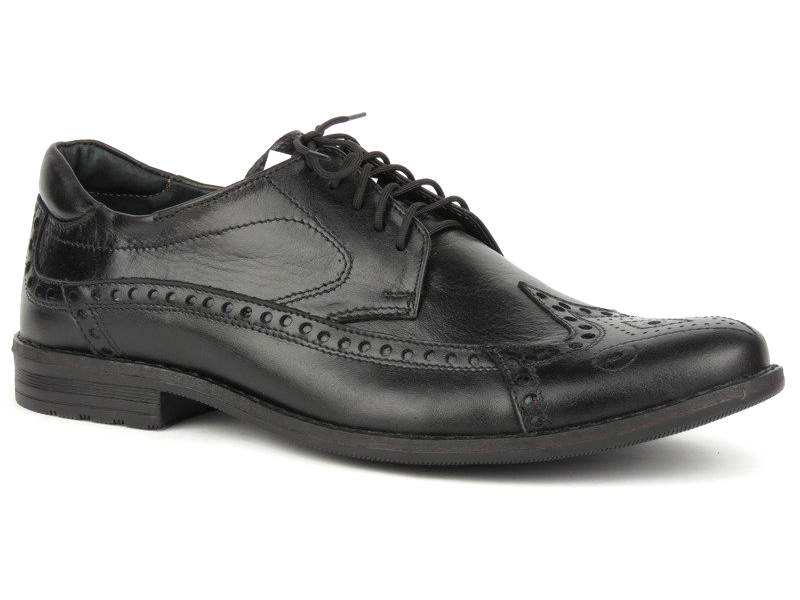 Formale Herren-Brogues, Papilon 230, schwarz