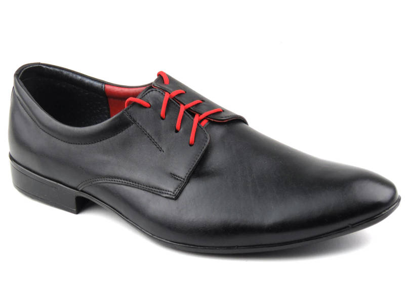 Formelle Herrenschuhe - MOSKŁA 470, schwarz