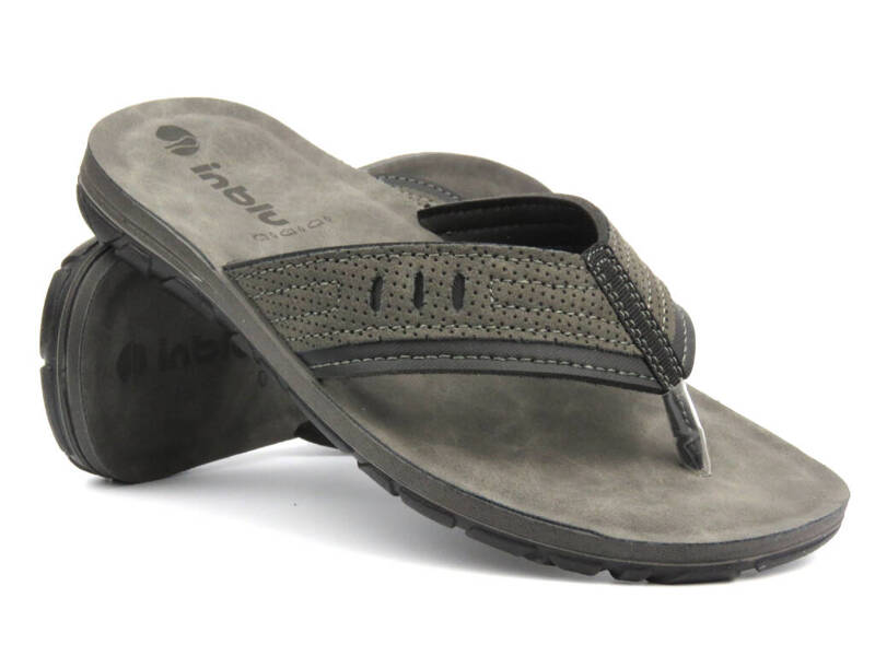 Herren-Flip-Flops – INBLU VT-02, grau