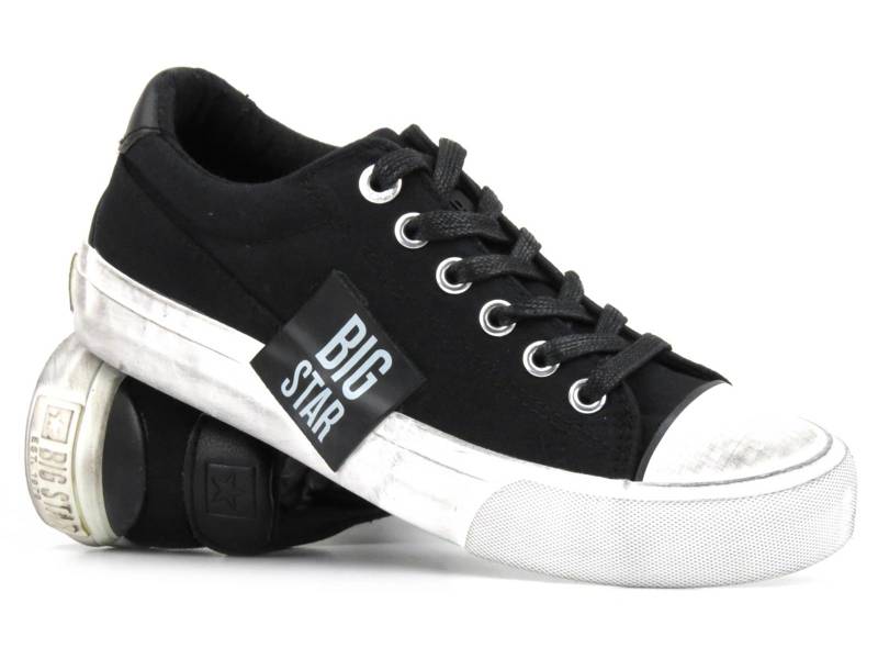 High-Top-Sneaker für Damen – BIG STAR JJ274354, schwarz