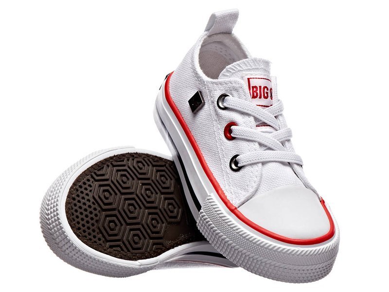 Kinder-Sneaker, Sportschuhe Big Star HH374193, weiß