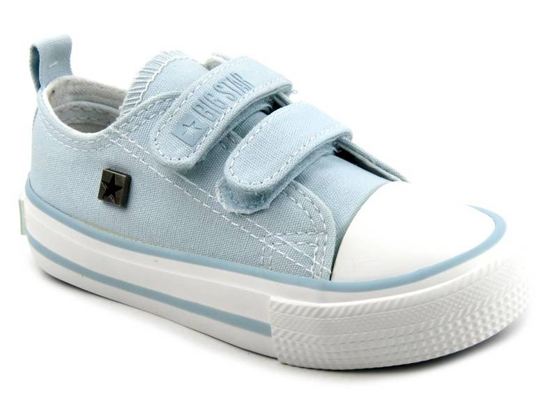 Kinder-Sneaker mit Klettverschluss – BIG STAR HH374100, blau