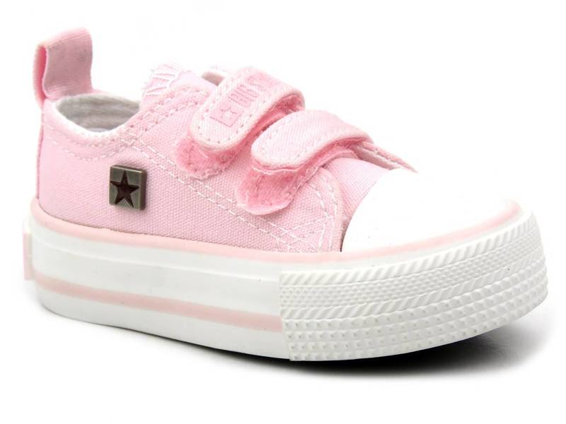 Kinder-Sneaker mit Klettverschluss – Big Star HH374203, rosa