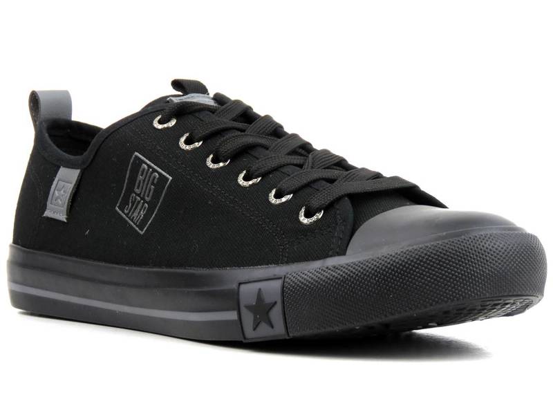 Knöchelhohe Herren-Sneaker – BIG STAR JJ174139, schwarz