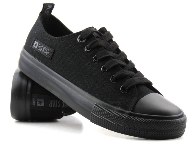 Knöchelsneaker für Damen – BIG STAR KK274009, schwarz