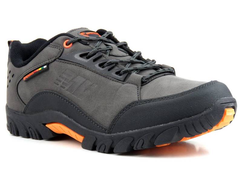 Niedrige Herren-Trekkingschuhe - BADOXX MXC-8229, grau