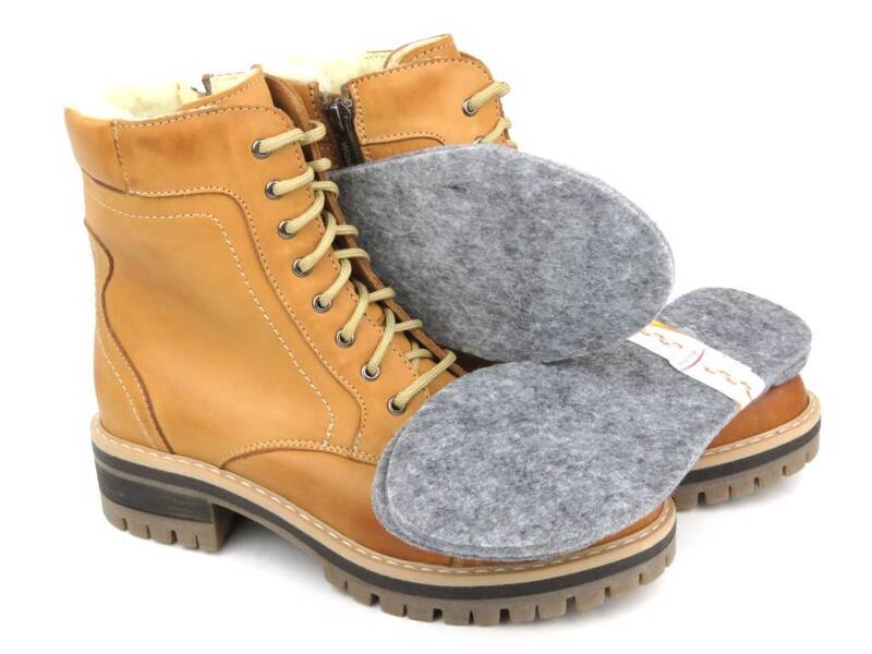 Schuheinlagen aus Filz - Deluxe Comfort, grau
