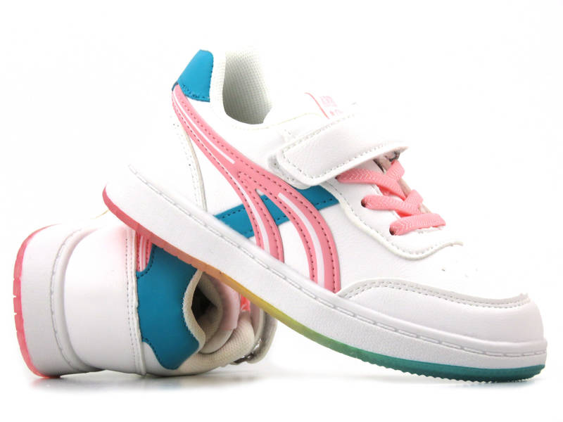 Sport-Sneaker für Kinder – American Club XD71/23, weiß