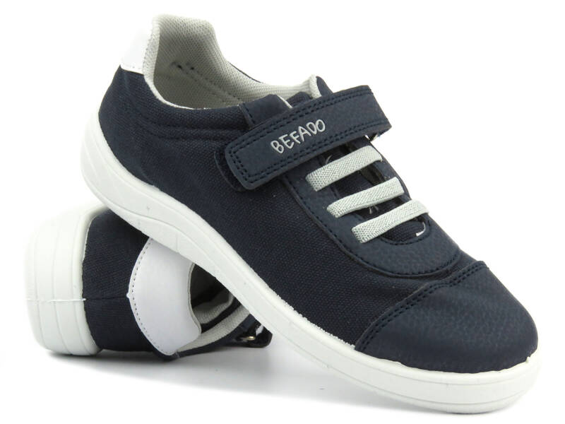 Sportowe buty dziecięce, młodzieżowe - BEFADO 516Y134, czarne