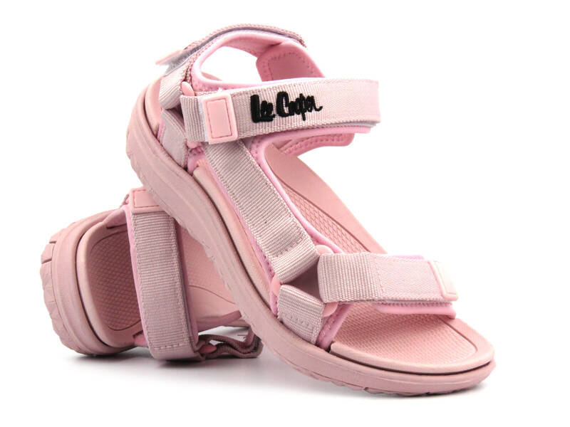 Sportsandalen für Damen – Lee Cooper LCW-23-34-1688, Rosa und Blau