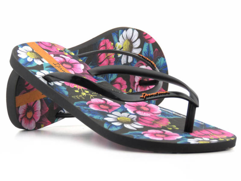 Strand- und Pool-Flip-Flops für Damen – Ipanema 27014, schwarz