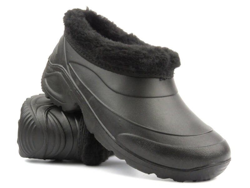 Warme Winterstiefel, Schneestiefel für Senioren – REALPAKS ETGM-3, schwarz