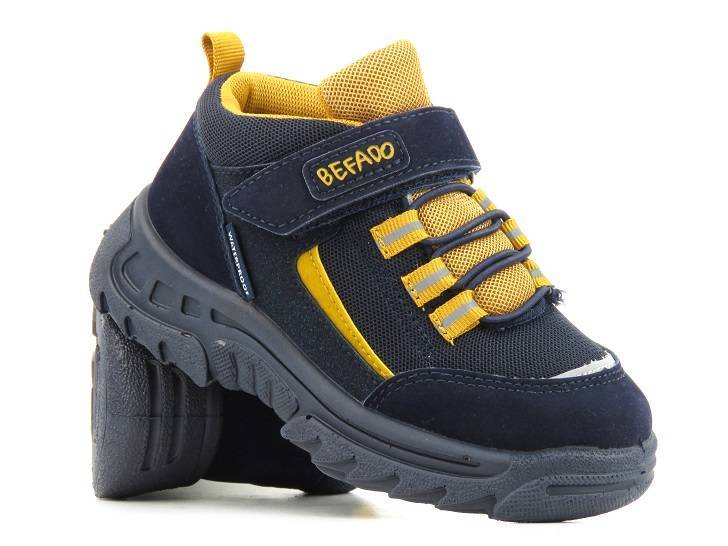 Wasserdichte Kinder-Trekkingschuhe BEFADO 515X003, Marineblau