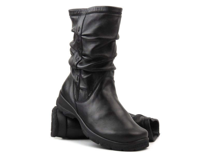 Bequeme Damenstiefel - Kosela Medic 9832, schwarz