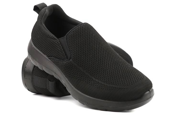 Bequeme Herren-Sportschuhe - NEWS 22MN02-4826, schwarz