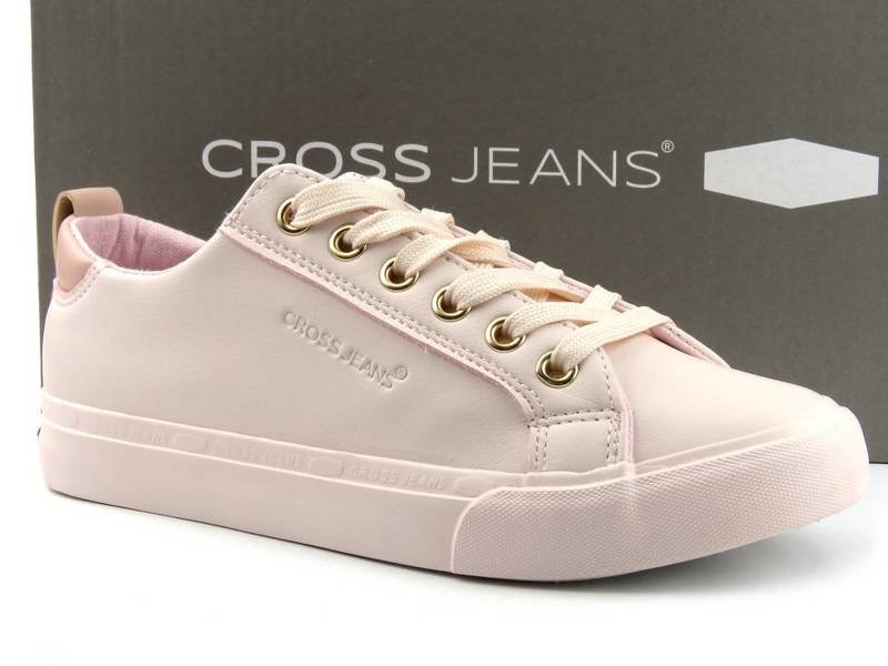 Cross Jeans HH2R4004C Damen-Sneaker, Puderrosa