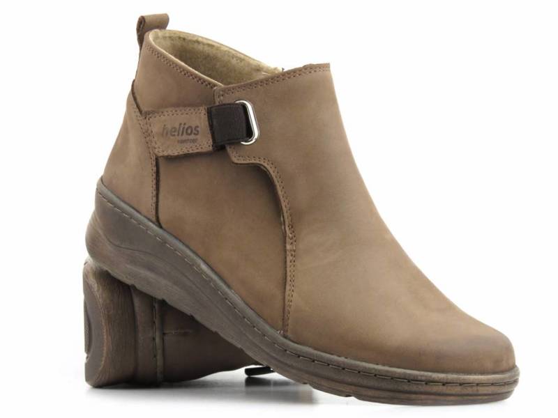 Damen-Keilstiefel - HELIOS Komfort 541, beige