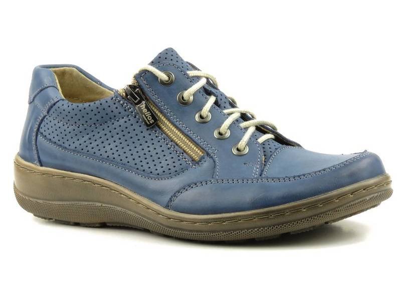 Damen-Sportschuhe des polnischen Herstellers Helios Komfort 357, Marineblau