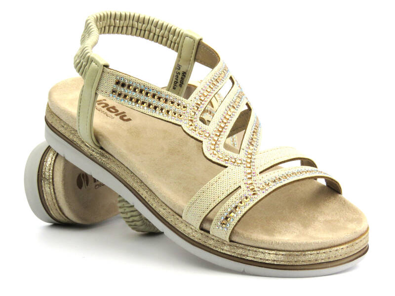 Damensandalen - INBLU SA-46, Gold