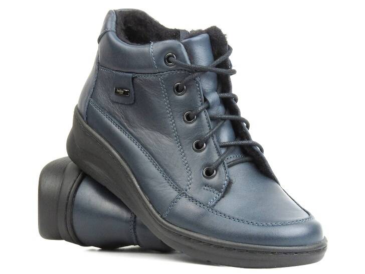 Damenstiefeletten - HELIOS Komfort 553 Marineblau