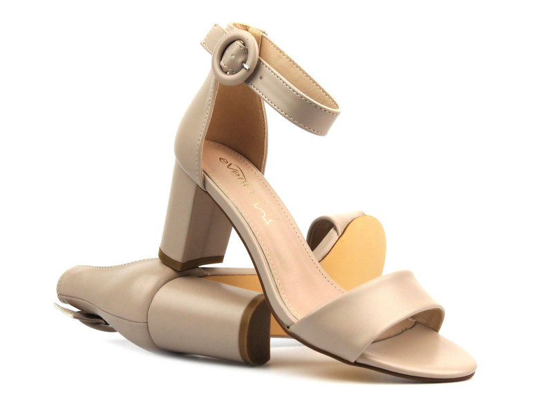 Elegante Damen-Sandalen mit hohen Absätzen – Evento 23SD35-5578, Beige