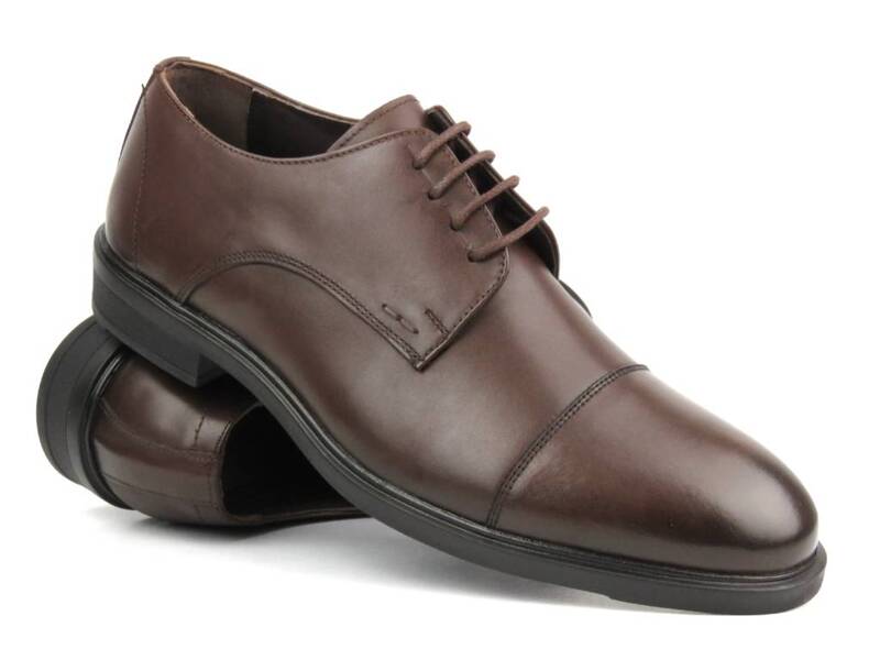 Elegante Herren-Lederschuhe - VENEZIA 06-6, braun