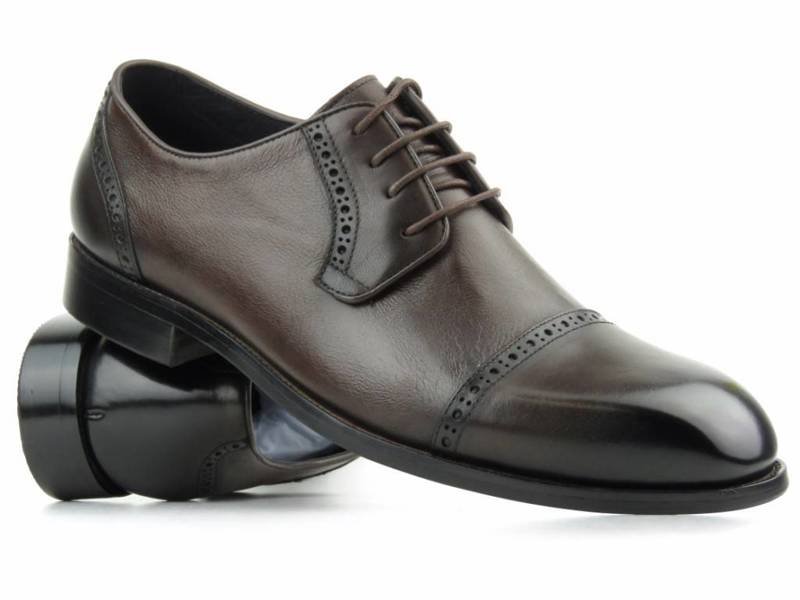 Elegante Herrenschuhe, Brogues JOHN DOUBARE B373-G11-MN5, braun