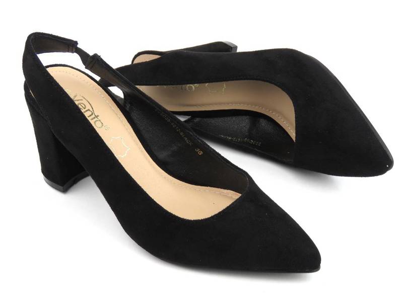 Elegante Pumps mit hohem Absatz - Evento 22SD35-4612, schwarz