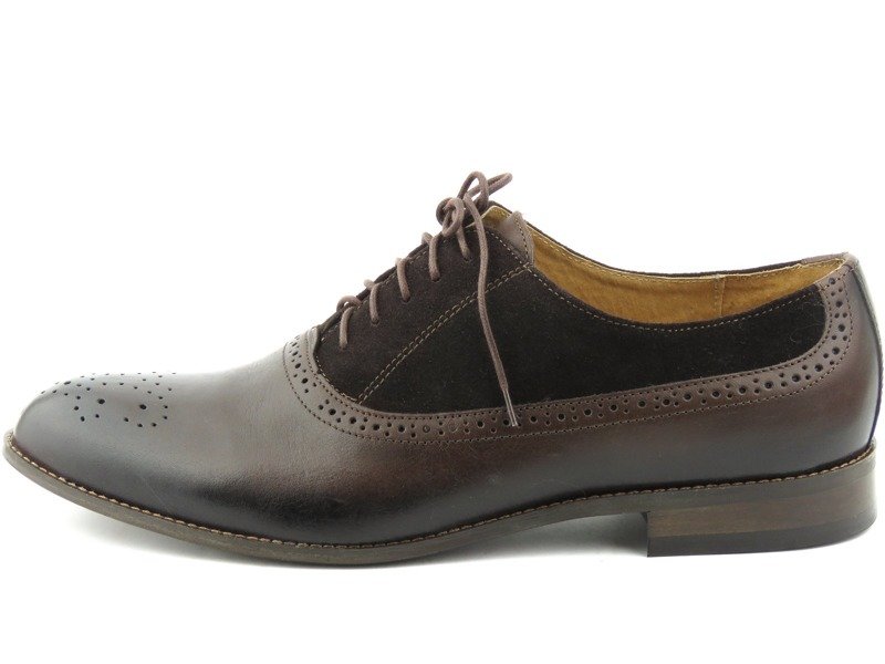 Herren-Kapaun-Brogues IGUANA Lider 333-687, braun