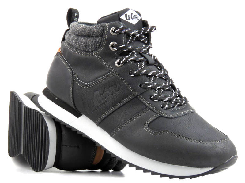 Herren-Wintersneaker, isoliert – LEE COOPER 22-31-1460M, schwarz