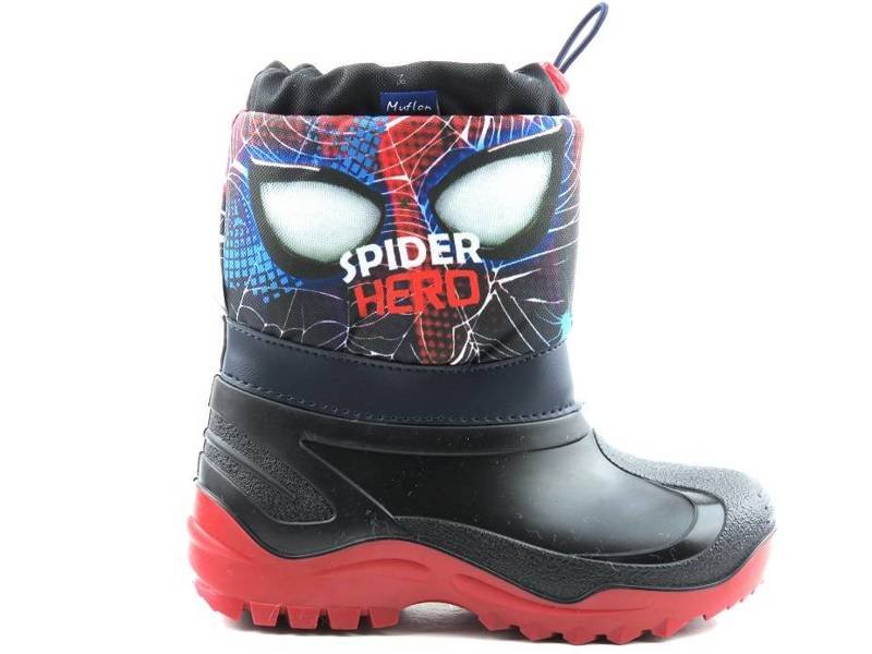 Kinder-Schneestiefel für Jungen Ren But MUFLON 32-468_1308, mit Spiderman