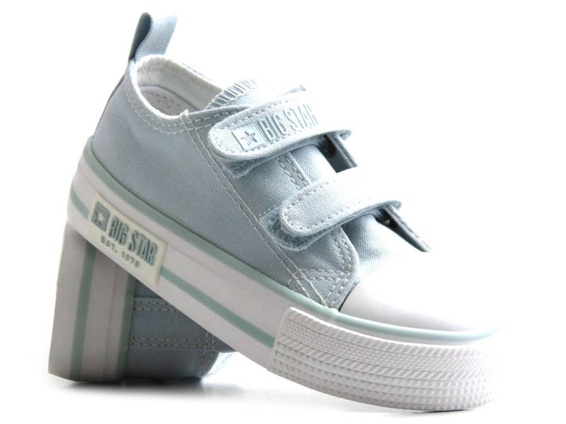 Kinder-Sneaker mit Klettverschluss – BIG STAR KK374078, blau