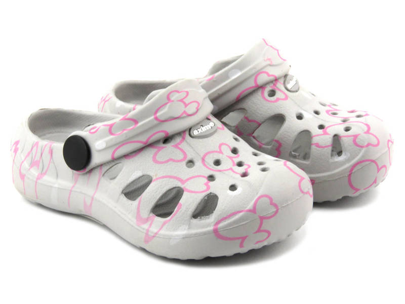 Kinderclogs - AXIM 23765, grau