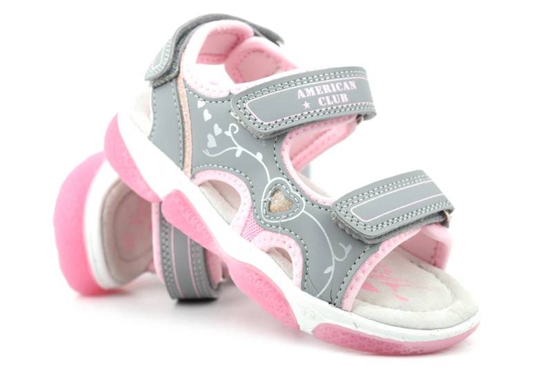 Kindersandalen mit Lederdecksohle - AMERICAN CLUB RL 112/23