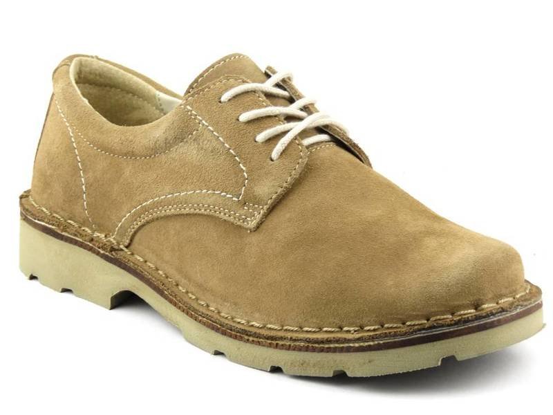 Leder-Herrenschuhe HELIOS Komfort 808, beige