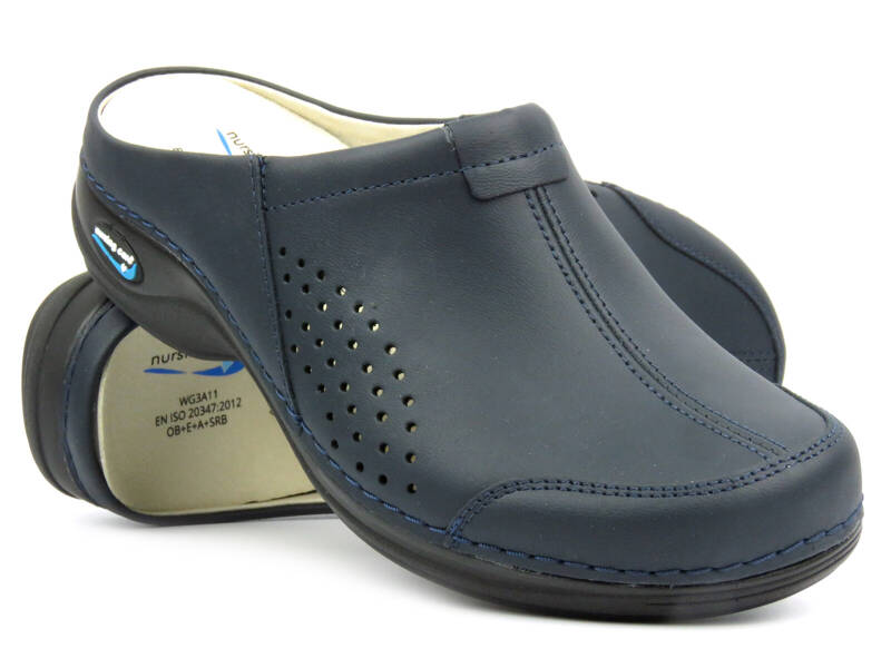 Medizinische und hygienische Flip-Flops für Damen – NURSING CARE VENEZA-WG3A03, dunkelblau