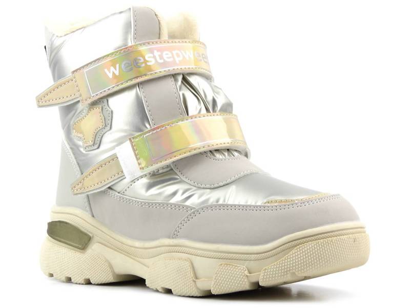 Mit Wolle isolierte Kinder-Schneestiefel - WEESTEP R559655832AP, beige