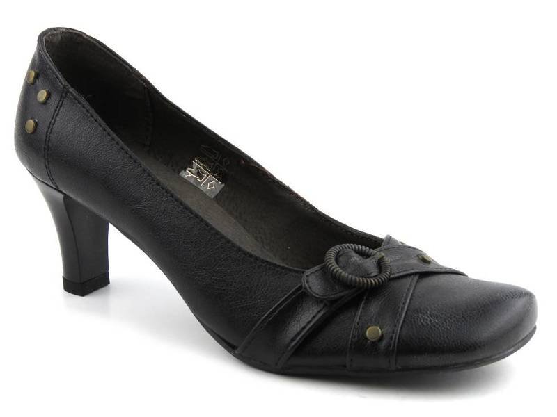 Pumps mit Lederfutter - Veronia 859, schwarz